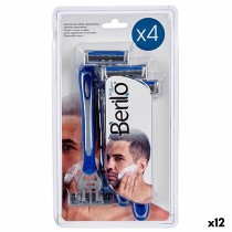 Disposable Razor Berilo 37676 4 Pieces (12 Units)