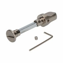 Knebelriegel für Türgriff EDM 85444 10098 Zamak 78 x 6 mm Mit Entriegelung