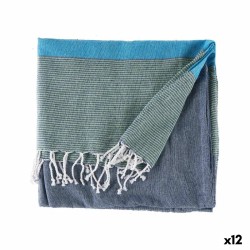 Multipurpose throw 160 x 200 cm Blue (12 Units)