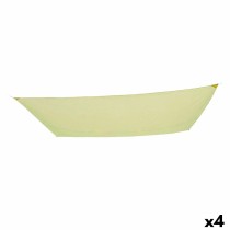 Voiles d'ombrage Aktive Triangulaire Crème 300 x 400 cm (4 Unités)