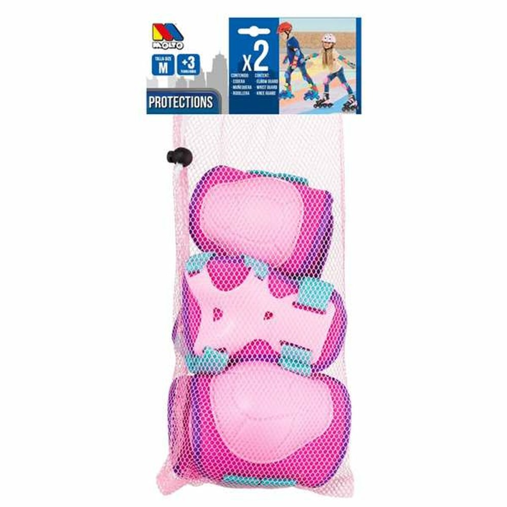 Protection of Joints from Falls Moltó Pink 6 Pieces M