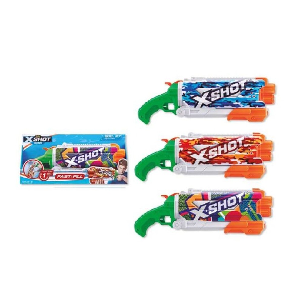 Water Pistol Zuru X-Shot Skins Pump Action Fast-Fill 49 x 18 x 6 cm