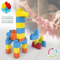 Set de construction Color Block Basic Sac 80 Pièces (6 Unités)