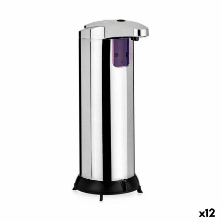 Automatic Soap Dispenser with Sensor Silver Stainless steel ABS 220 ml (12 Units)