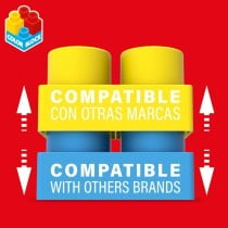 Set de construction Color Block Basic Sac 80 Pièces (6 Unités)