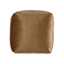 Pouffe Velvet Brown 30 x 30 x 30 cm (4 Units)