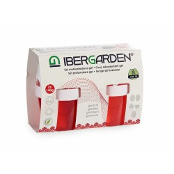 Lot de désodorisants Ibergarden 11001 Géranium Gel (24 Unités)