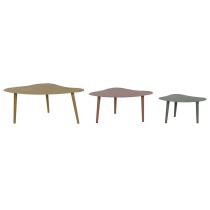 Set of 3 tables DKD Home Decor Multicolour 100 x 60 x 41 cm