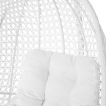 Fauteuil de jardin suspendu Dido Blanc 81 x 64 x 111,5 cm