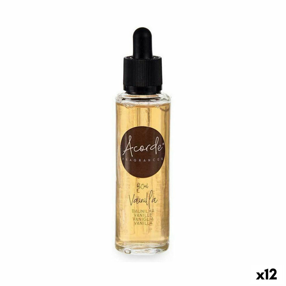 Wasserlösliche Essenz Acorde 50ML-E-DROPPER Vanille 50 ml (12 Stück)
