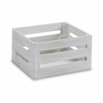 Boîte Décorative Blanc Bois 16 x 8 x 11 cm (60 Unités)