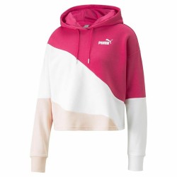 Sweat à capuche femme Puma Power Cat Rose