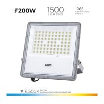 Projecteur EDM 31855 200 W 1500 lm Télécommande Panneau solaire photovoltaïque (6500 K)