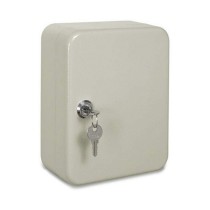 Key cupboard Bensontools Beige Steel 20 x 8 x 16 cm