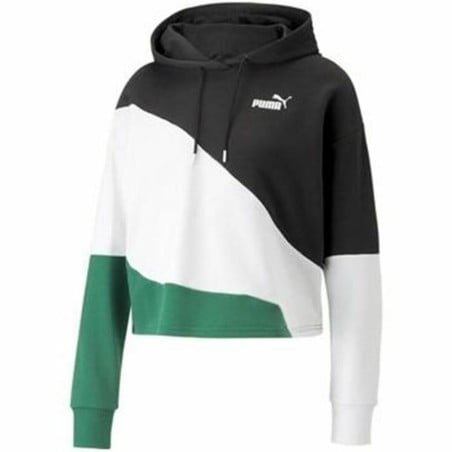 Damen Sweater mit Kapuze Puma Power Cat grün