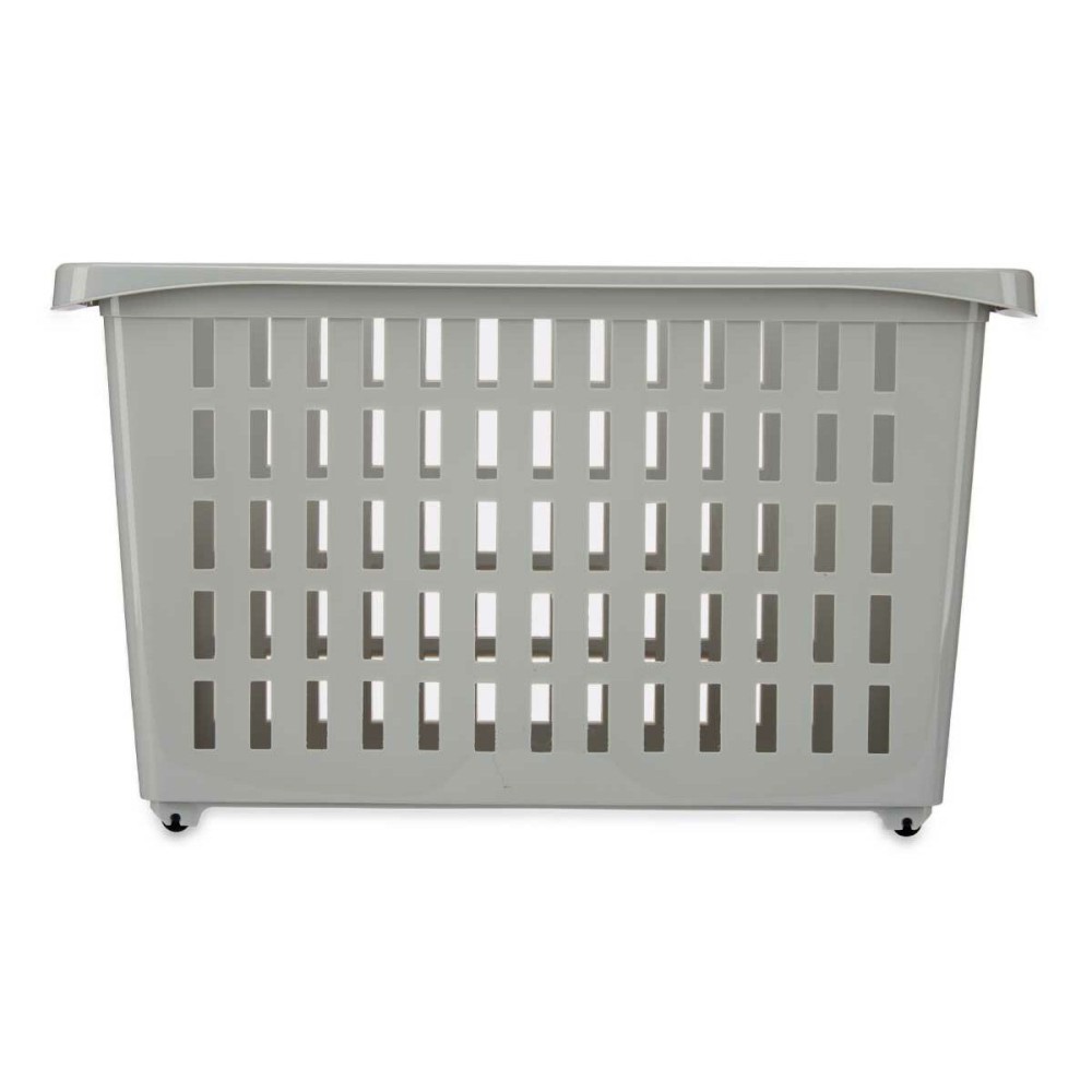 Multi-purpose basket Kipit G-327-1 Grey Plastic 17,5 x 26 x 46 cm With wheels (12 Units)