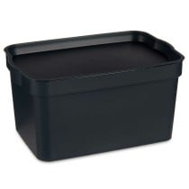 Boîte de rangement avec couvercle Kipit TP592-1 Anthracite Plastique 2,3 L 13,5 x 11 x 20 cm (24 Unités)