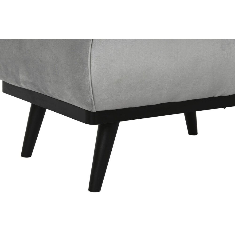 Bench DKD Home Decor Black Grey 70 x 50 x 42 cm