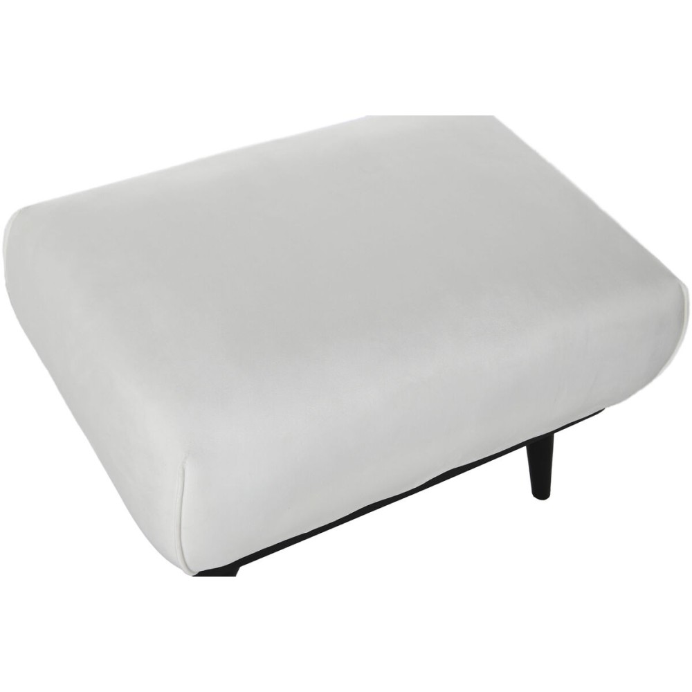 Banquette DKD Home Decor Blanc Noir 70 x 50 x 42 cm