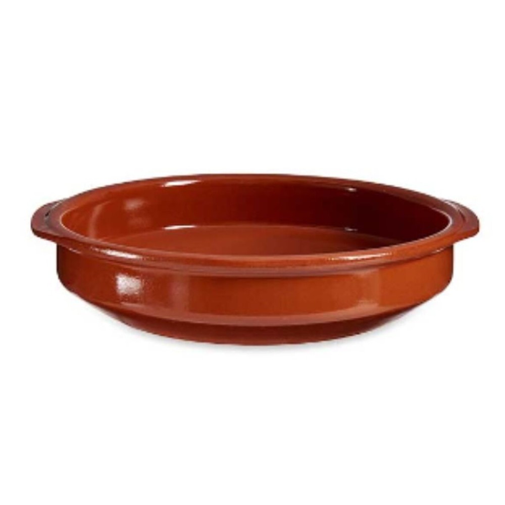 Saucepan 0138 Baked clay Ø 38 cm (4 Units)