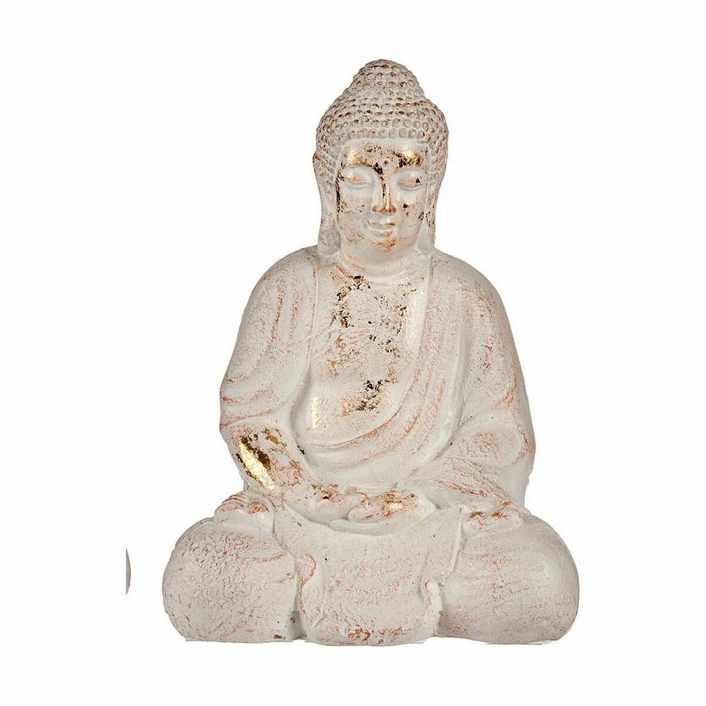 Dekorative Gartenfigur Ibergarden CC20436 Polyesterharz Buddha 22,5 x 41,5 x 29,5 cm (2 Stück)