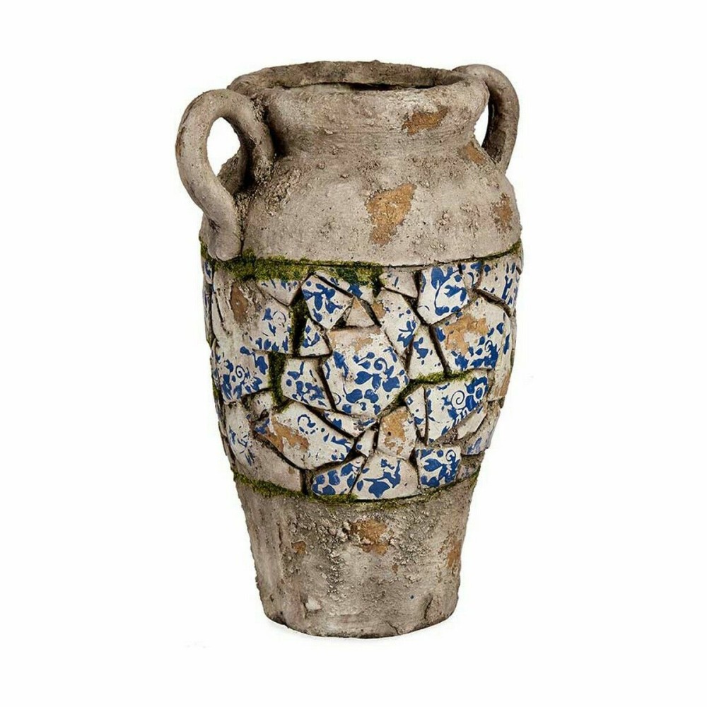 Decorative Garden Figure Ibergarden ZD19007 Polyresin Vase 21 x 34,5 x 28 cm (2 Units)