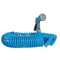 Hose with accessories kit Ibergarden CO12540 Nylon ABS 15 m (6 Units)