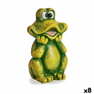 Decorative Garden Figure Ibergarden 12579 Ceramic Frog 14 x 29 x 18,5 cm (8 Units)