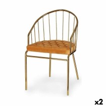 Chair Bars Golden Mustard 51 x 81 x 52 cm (2 Units)