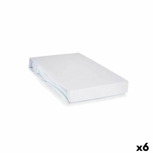 Protecteur de matelas Blanc 200 x 150 cm (6 Unités)