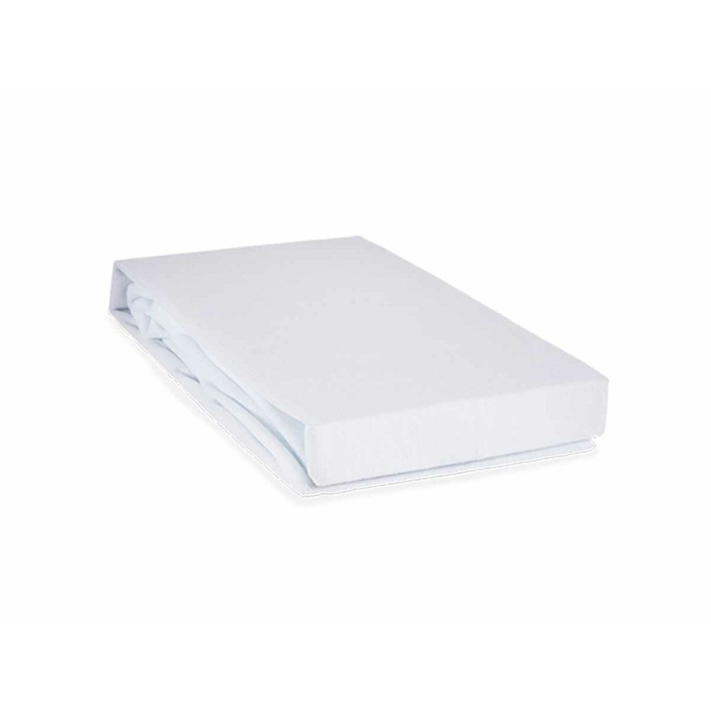 Mattress protector White 135 x 195 cm (6 Units)