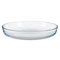 Plateau pour Four Vivalto 45214 Transparent Verre Borosilicaté 31,5 x 5 x 31,5 cm (6 Unités)