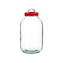 Jar Vivalto 183 Red 5 L Lid with handle (4 Units)