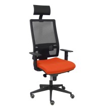 Chaise de Bureau avec Appui-tête Horna P&C BALI305 Orange Foncé