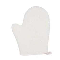 Bath Mitten Berilo B7081-10 White Beige (24 Units)