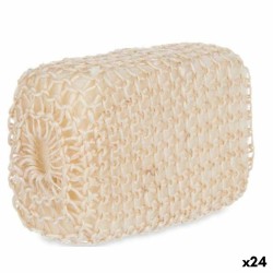 Éponge Corporelle Berilo B7083-7 Blanc Beige 9 x 14 x 6 cm (24 Unités)