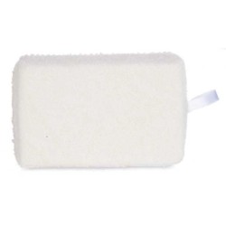 Body Sponge White Beige 14 x 5 x 9 cm (24 Units)