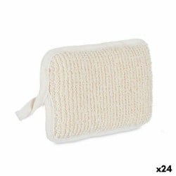 Körperschwamm Weiß Beige 11 x 16,5 x 2 cm (24 Stück)