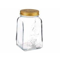 Jar Pasabahce Homemade Transparent Golden 1 L (12 Units)