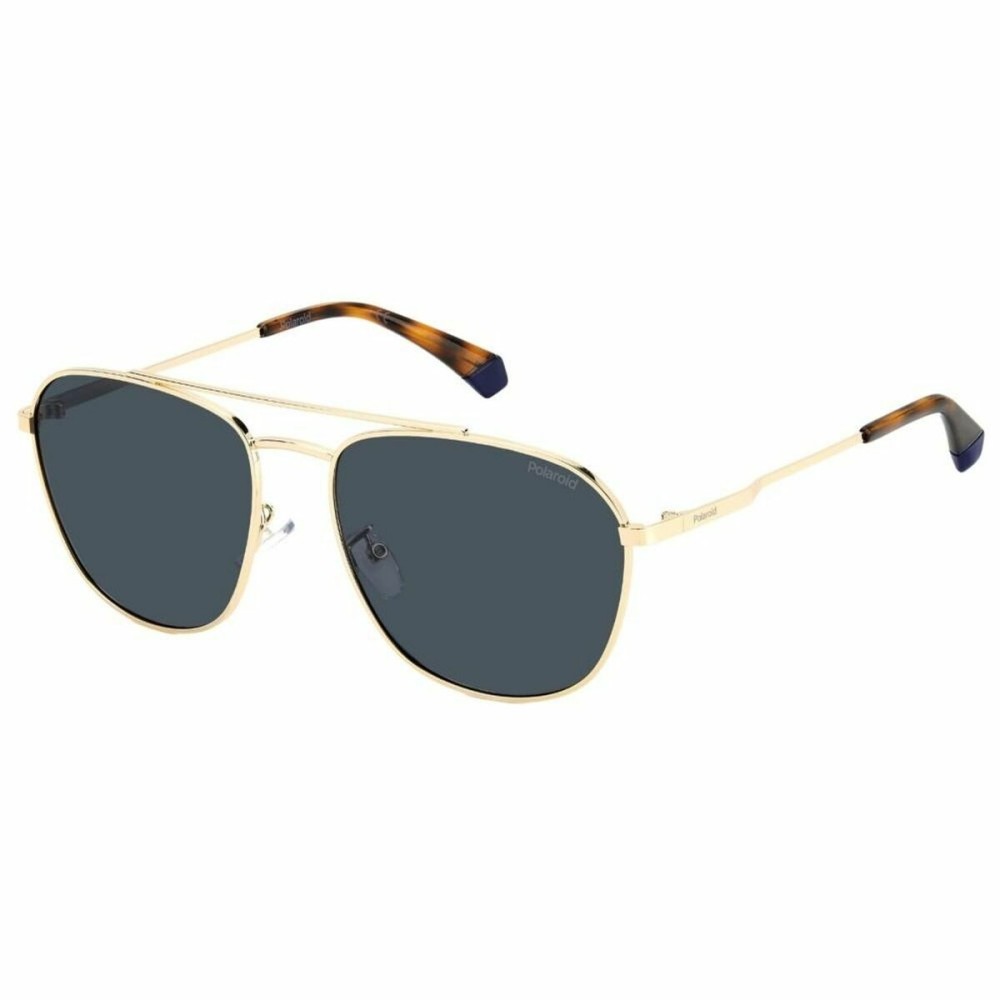 Herrensonnenbrille Polaroid PLD-4127-G-S-J5G-C3 Gold ø 58 mm