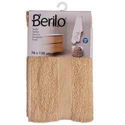 Badetuch Creme 70 x 130 cm (3 Stück)