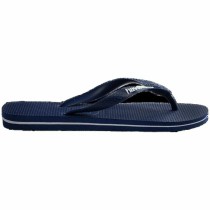 Flip Flops für Männer Havaianas Logo Blau