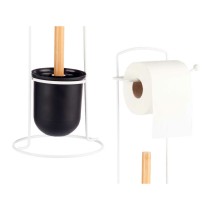 Toilet Roll Holder Berilo W2930APB - 406 White 17 x 57 x 16,5 cm (6 Units)