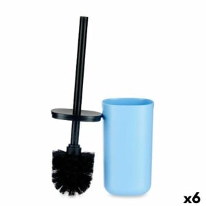 Toilet Brush Berilo B8005-5 - 381 Blue polystyrene 9,6 x 35 x 9,6 cm (6 Units)