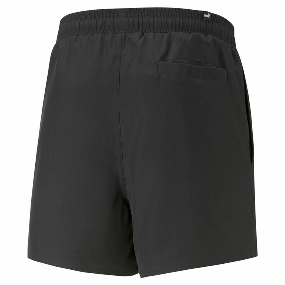 Men's Sports Shorts Puma Ess+ Logo Power Cat For All Time Black