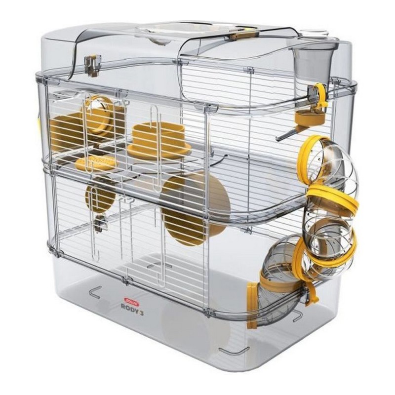 Cage Zolux 41 x 27 x 40,5 cm Yellow Plastic