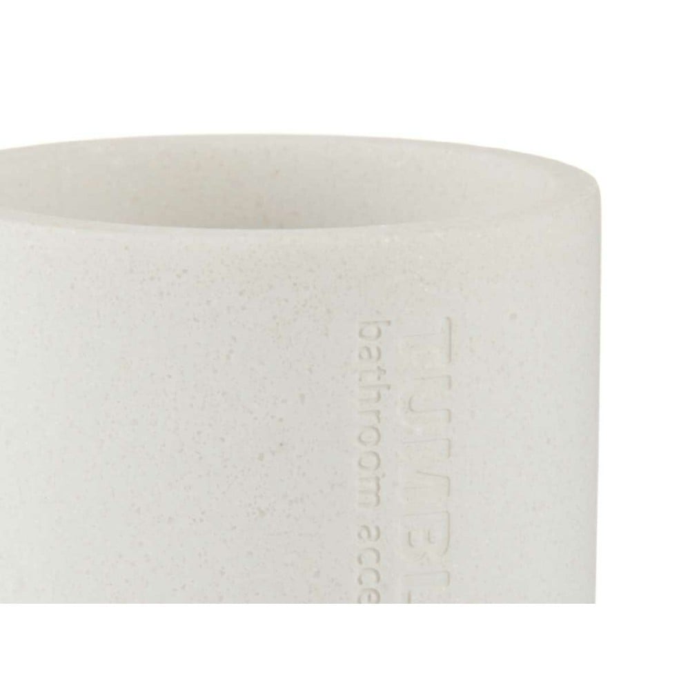 Toothbrush Holder Berilo B5456BC-2 - 450 White Resin 7,8 x 10,5 x 7,8 cm (6 Units)