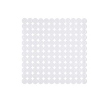 Non-slip Shower Mat Berilo CN-BM630 - 306 White PVC 68 x 36 x 1 cm (6 Units)