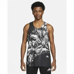 Tank Top Men Nike Trail Rise Grey Black