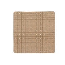 Non-slip Shower Mat Berilo BM509S - 316 Beige PVC 50,3 x 50,3 x 0,7 cm Frames (6 Units)